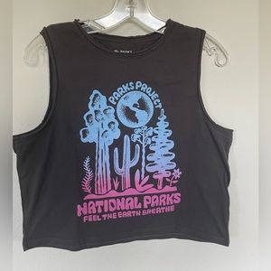 Parks Project National Parks crop tank top